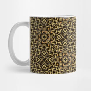 Golden braid pattern Mug